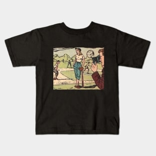 Baseball Woman Kids T-Shirt